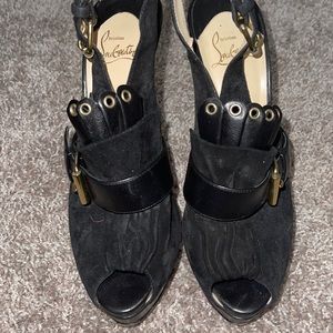 Christian Lounoitin Shoes Open Toe pump